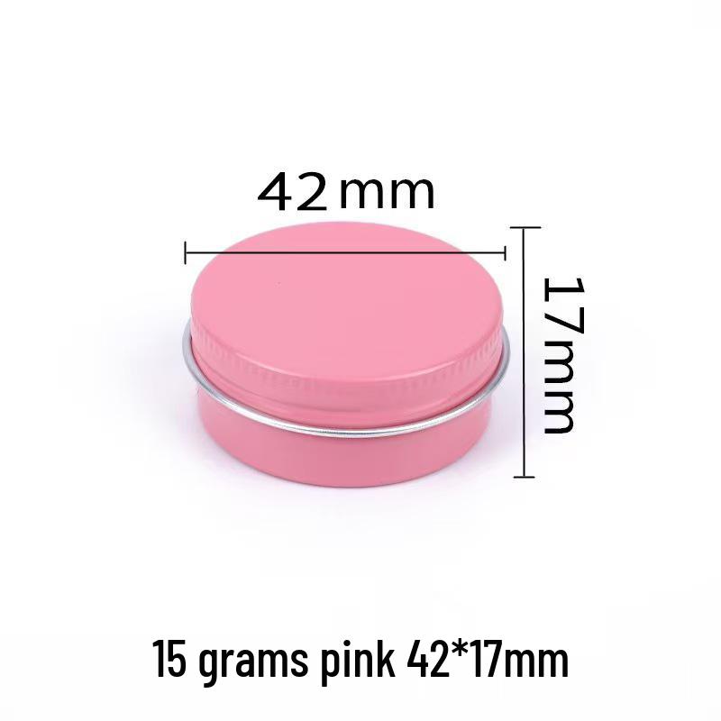 5g-250g Multi-Size Multi-Color Threaded Aluminum Tea Box Metal Can
