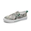 Men'S Shoes New Summer Breathable Canvas Shoes Cloth Shoes Beijing Lazy Casual Lightweight Board Shoes One Pedal Wear-Resistant
