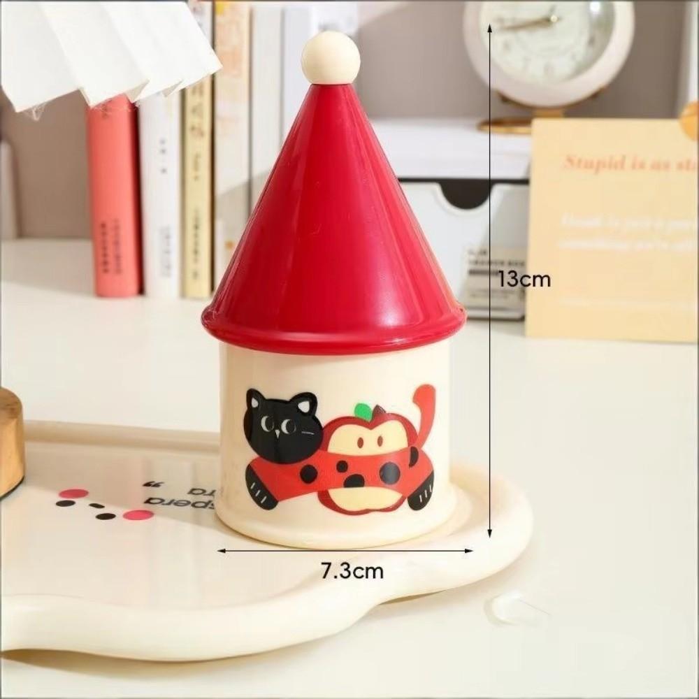 Plastic Toothpick Box Household Storage Box Cute Cotton Pad Box  Jewelry Containers
