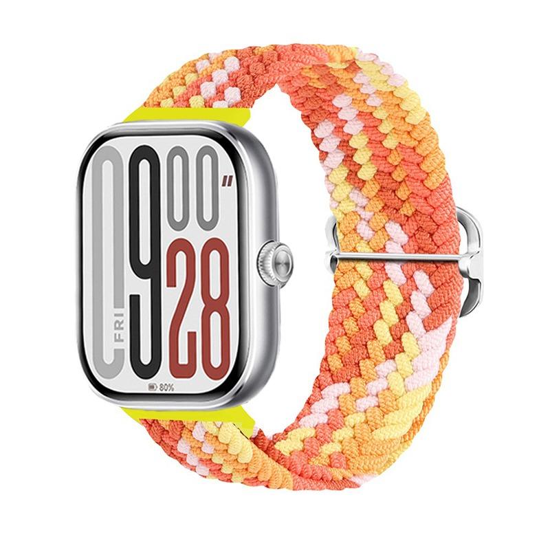 Braided Nylon Strap for Xiaomi Mi Band 9/8 Pro Breathable Comfortable Accessories Replaceable Wristband Redmi Watch 4/5 correa