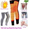 2 Stück selbsterhitzende Knieschoner verbessern die Durchblutung, atmungsaktiv, warm, Wermut-Knieschoner, Socken