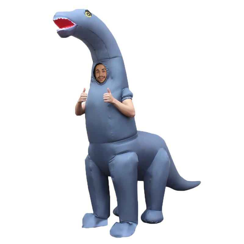 Opblaasbaar Halloween Dinosaurus Paard Eenhoorn Kostuum Voor Podiumoptredens En Kostuums