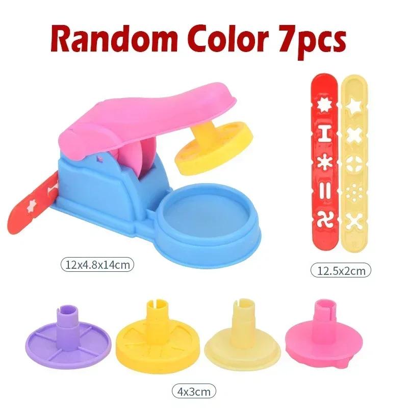 7/8/22PCS Kids DIY Clay Tool Play Dough Tool Kit Various Animal Molds Cutters Rolling Pins Plasticine Molds Clay Acssories