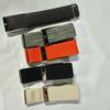 Suitable for Whoop 5.0 Mg Wristband Strap W  Leather Nylon Woven Elastic Whoop Sports Replacement Strap Gold Silver Metal