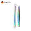 Eyebrow Tweezers Stainless Steel Precision Slant Tweezers Facial Hair Removal Beauty Tools Eyebrow Clips Hairs Puller Rainbow