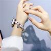 Cute Kt Cat Bracelet for Apple Watch Series 9 8 7 6 5 41mm 45mm Luxury Watch Band for IWatch Ultra 38 42 40mm 44mm Crystal Strap