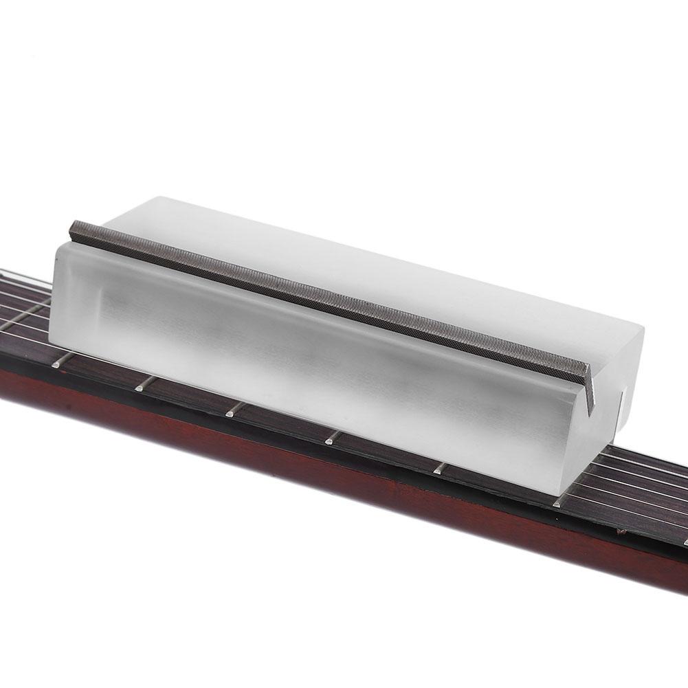 Fret Bevel File 2 In 1 35 Degrees 90 Degrees Angle Chamfering Luthier Repair Tool for Guitar Ukulele