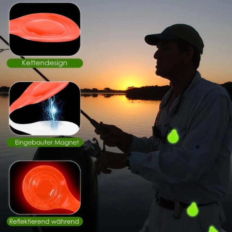Magnetic Reflector Clips For Kids Backpacks Night Reflective Safety Accessory Easy Clip On Student School Bags