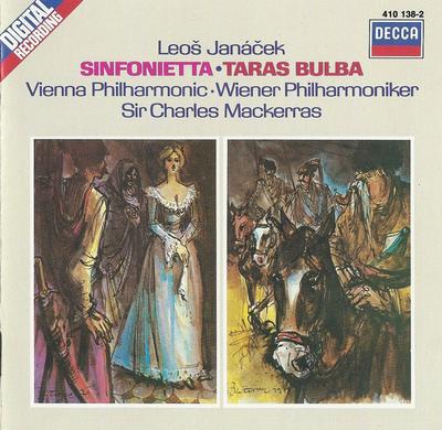 CD LEO? JAN??EK, WIENER PHILHARMONIKER - Sinfonietta ? Taras Bulba 4101382 Decca 1983 Europe Classical Used