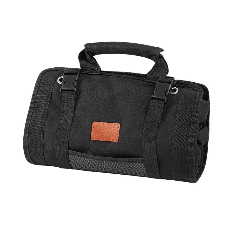 

Сумка для хранения инструментов из ткани Оксфорд Большой вместимости Электротехнический набор инструментов Плотник чёрный