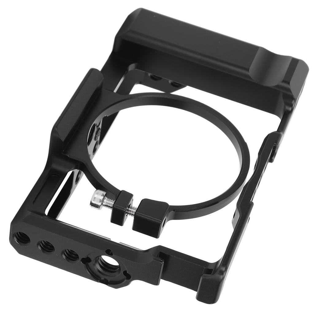 Aluminum Full Camera Cage with Cold Shoe Mount for RX100, M1, M2, M3, M4, M5, M6, and M7 Cameras