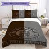 Benutzerdefinierter Name Fc St Pauli Muster Bettwäsche, Steppbett Set Bettbezug Kissenbezug Zuhause Geburtstagsgeschenk(1 Bettbezug + 2 Kissenbezüge, ohne Füllung)_lx