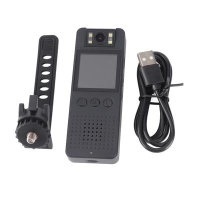 Portable Body Camera with 1080p Degree Rotating Lens Type C Video Recorder for Law Enforcement