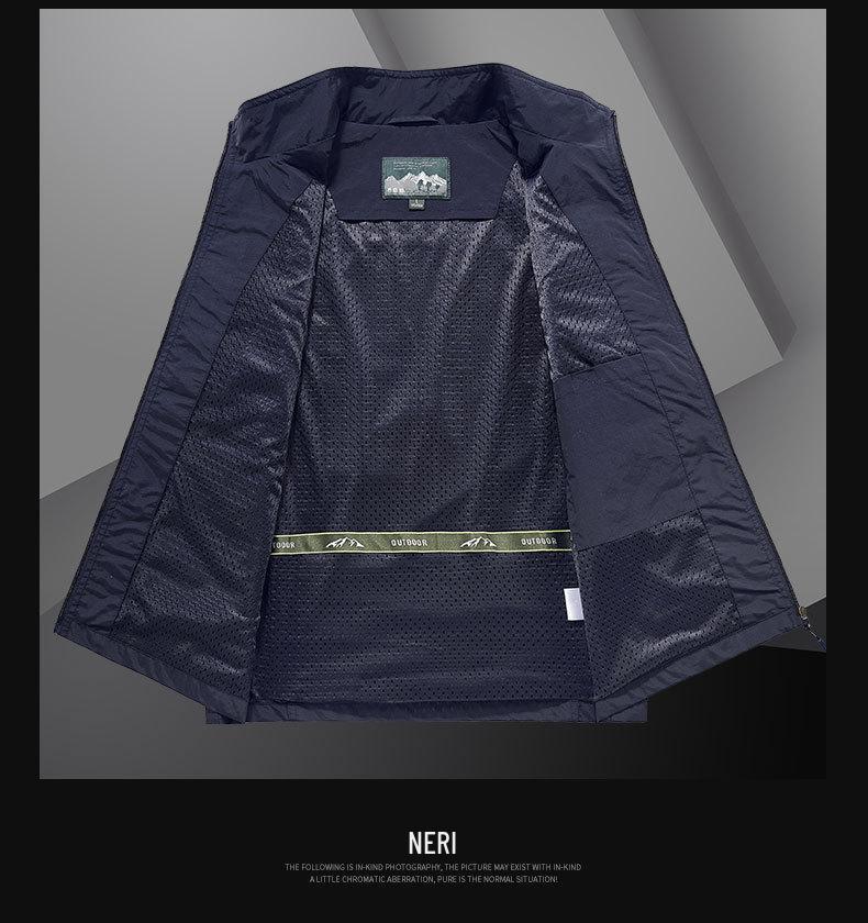 Men's Outdoor Quick-Dry Multi-Pocket Fishing & Photography Vest