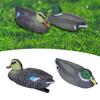 Floating Duck, Plastic Duck Realistic Decoy Simulation Mallard Yuanyang Decoy with Weighted Keels for Garden Pool Yard Lake Decoration