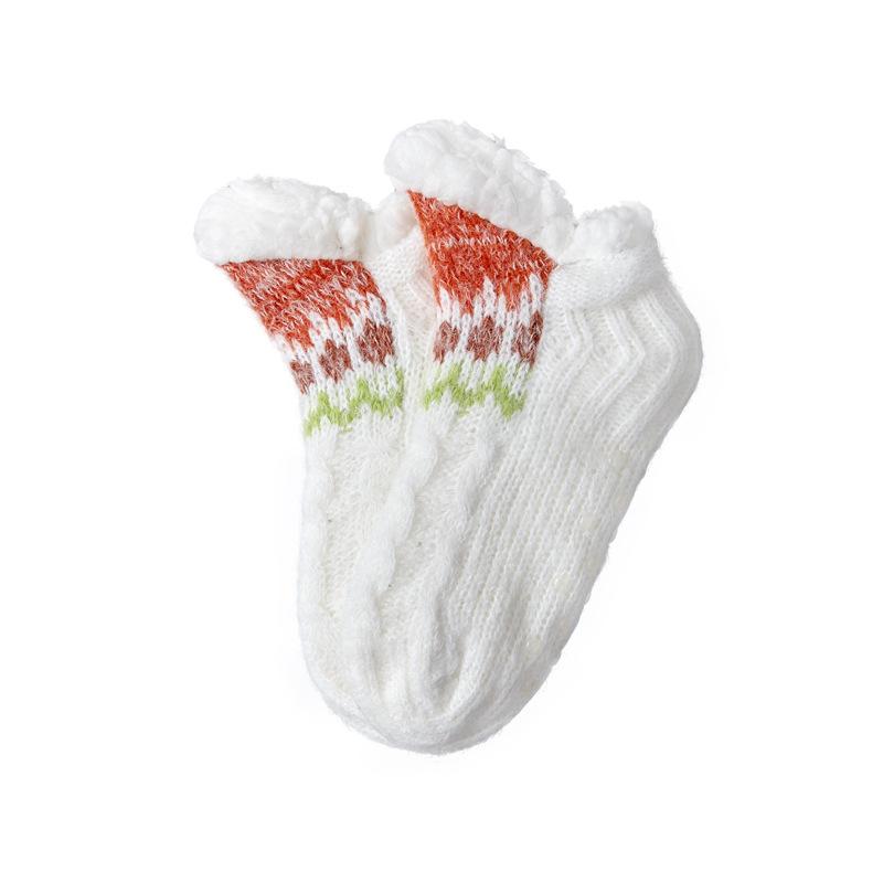 Thermal Socks for Women Non-Slip Knitted Slipper Cozy Floor Socks with Gripper Warm Bedroom Sleep Socks Winter Lounge Cosy Nights Indoors