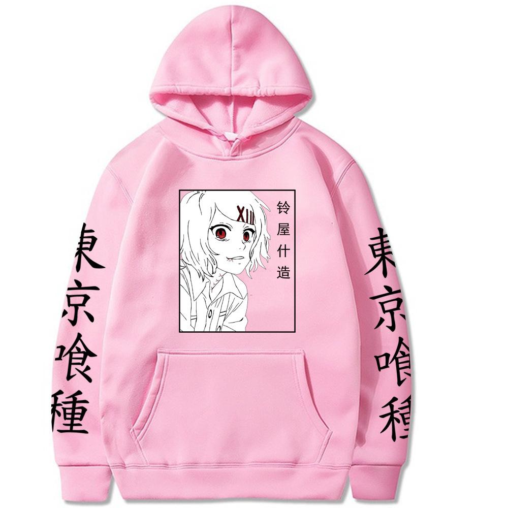 Japonská anime mikina Suzuya Juzo mikina potisk unisex streetwear hip hop styl podzim zima móda hip hop topy