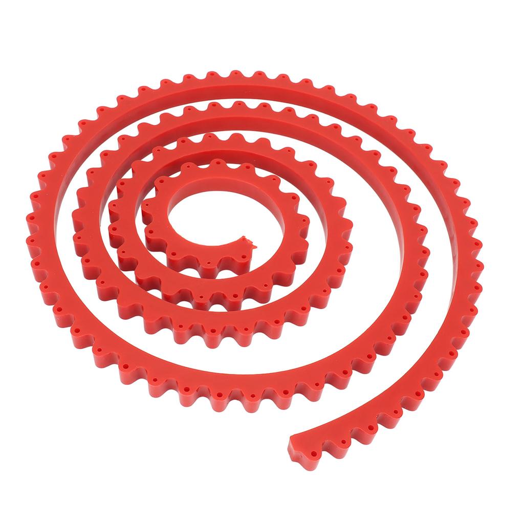 Woodworking Profiling Strip Gear Driven Flexible Curve Template Guide Adjustable Fixed Complex Shape