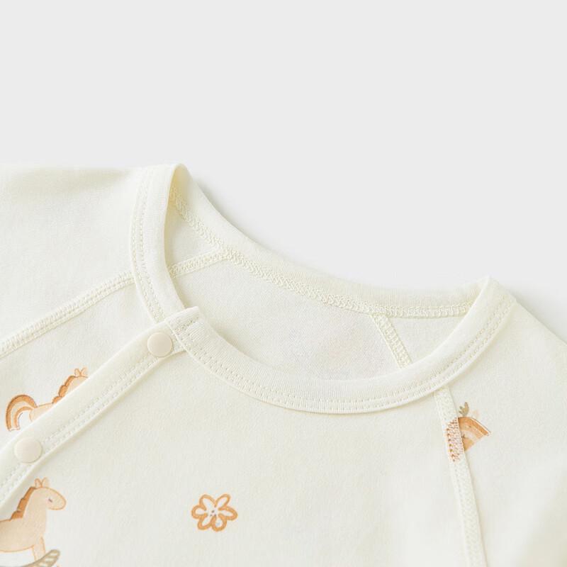 Tongtai Baby Pure Cotton Long-Sleeve Romper