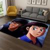Anime Captain Tsubasa Soccer Cartoon Carpet Rug for Bedroom Living Room Sofa Doormat Home Decor,Kid Game Area Rug Non-slip Gift