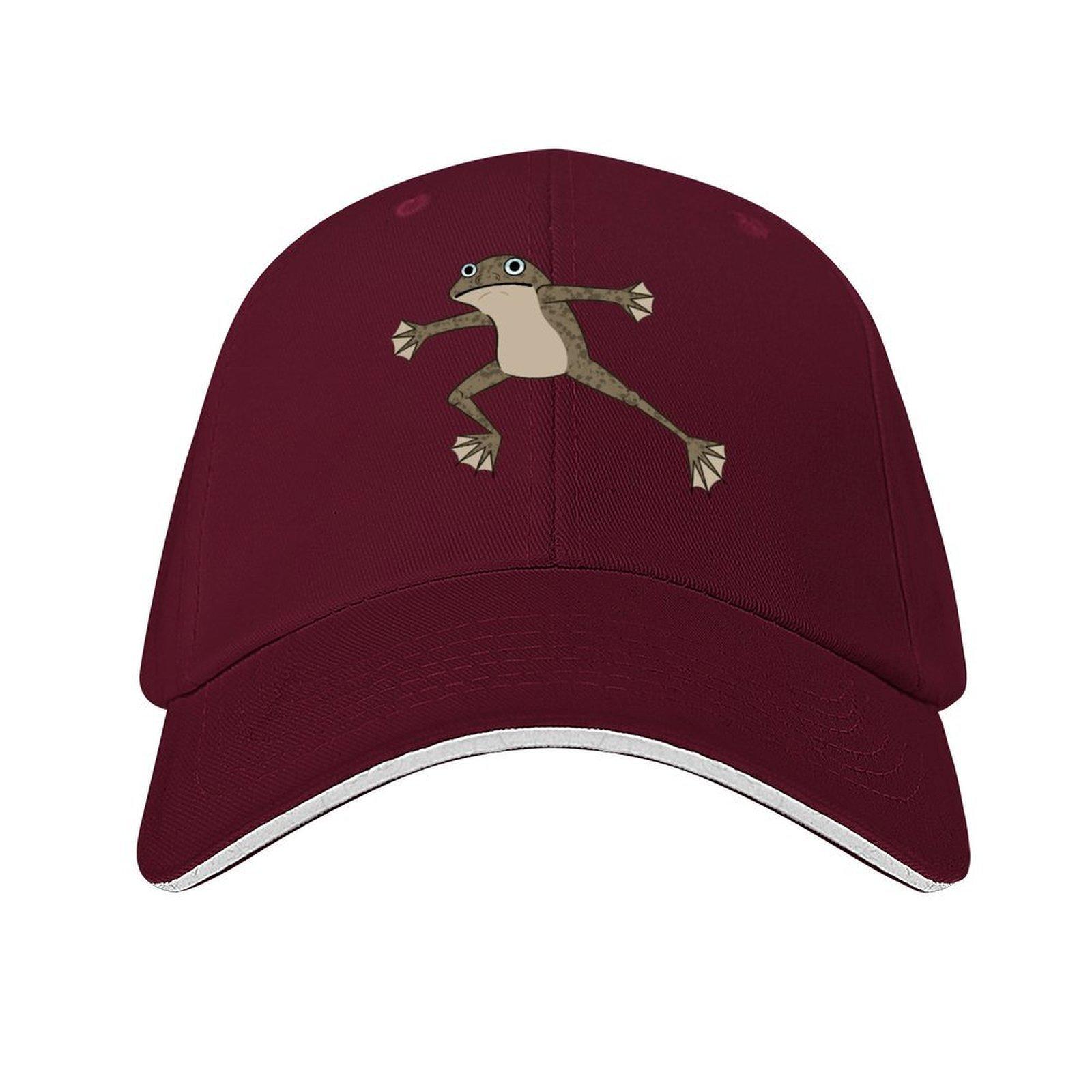 

African Dwarf Frog Baseball Cap Big Size Hat Hat Unisex For The Sun Luxury Unisex Hat New In The Womens Beach Outlet Unisexs