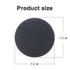 JKFB8 1/2Pcs PVC Silicone Car Coaster Water Cup Slots Non-Slip Mat Waterproof Anti Slip For Skoda Rapid Yeti VRIS Kodiaq Octavia a5 a7
