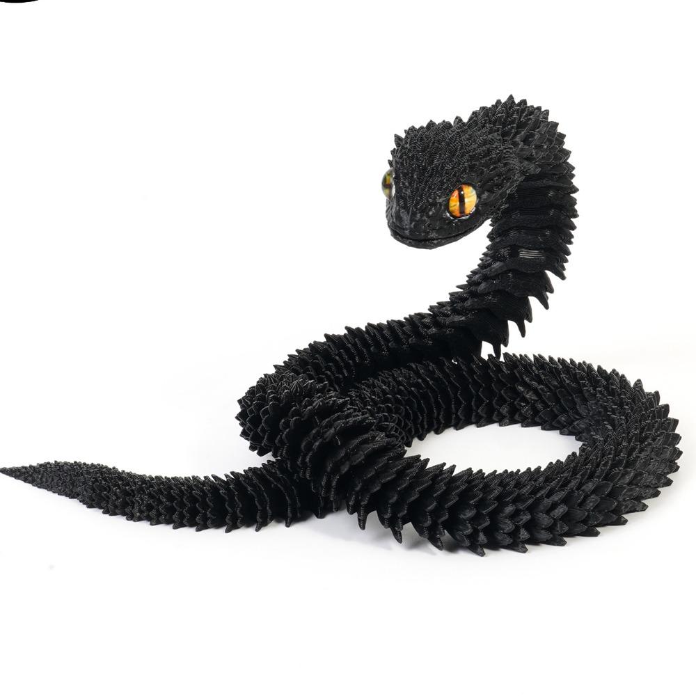 Realistic Simulated Snake Ornament 30/45/60cm Animal Simulation Model  Christmas