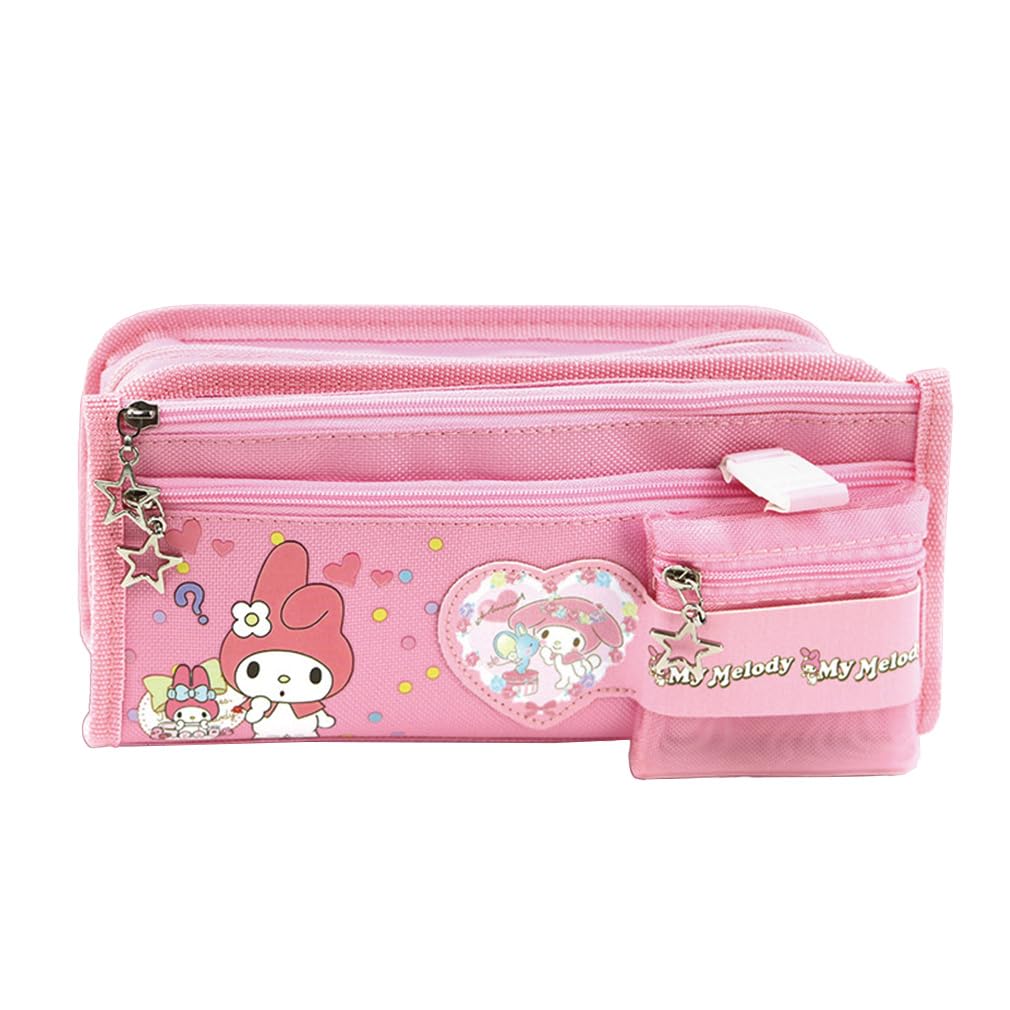 GREDINO My Melody Pencil Case Stationery Box Pencil Case My Melody Pen Holder Simple Large Capacity My Melody Pen Case Stationery Box Multifunctional