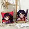 CUTE R-Rei Hino Sailor Mars  Pillow Case Pattern Printed Pillowcase For Living Room Sofa Cushion Cover