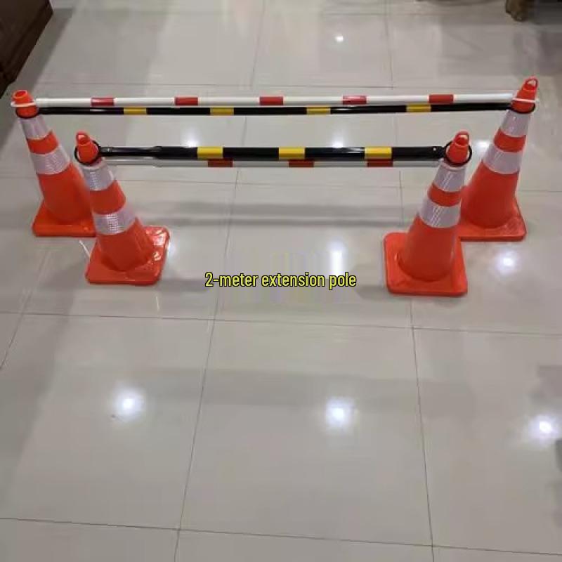 Reflektierender 70cm PVC-Gummi-Verkehrskegel