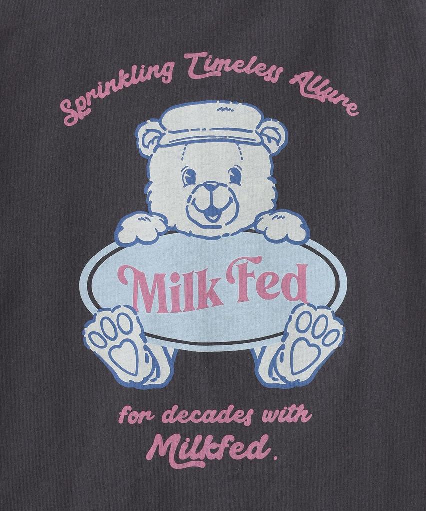 Milkfed Casual BEAR COMPACT TEE in CHARCOAL Women's S/S