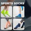 2 Pairs Quick Dry Breathable Anti-Slip Running Socks Fitness Gym Sweat-wicking Women Men Socks