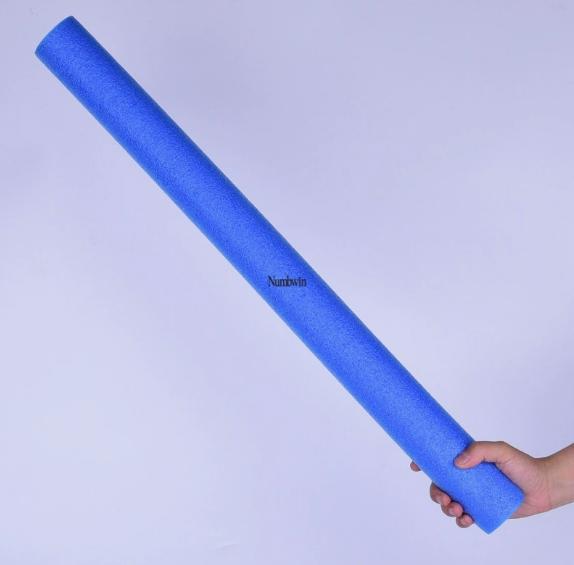 Macarrão de Piscina de Espuma de Alta Densidade 4x150cm Bastão Boia de Natação Sólido Tubo de Espuma Multiuso Durável e Flutuante para Projetos DIY de Adultos