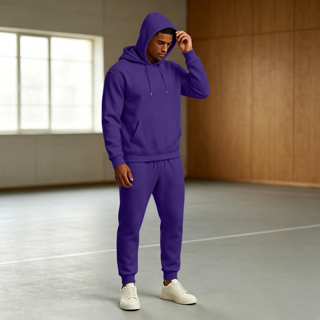 Herren Casual Sweatshirt Set für Herbst Winter Sport Aktive Kleidung