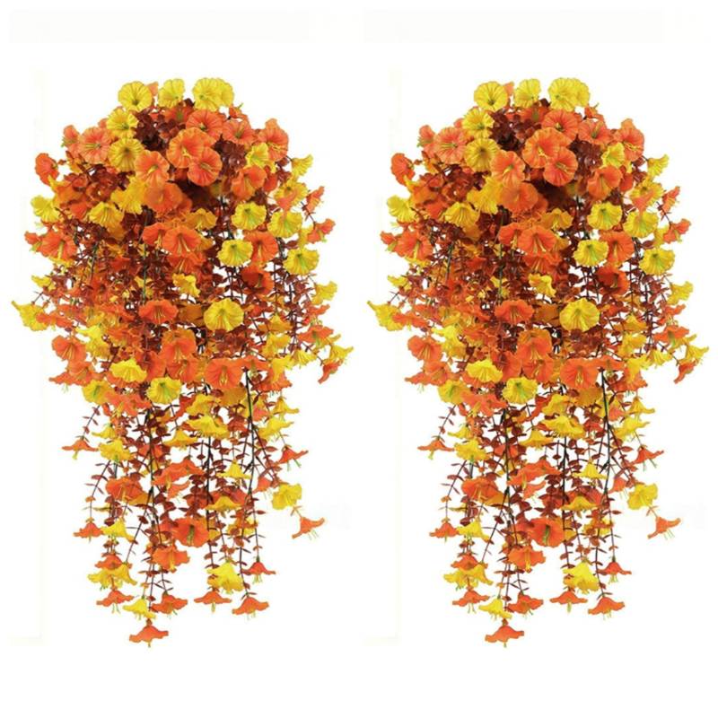 1-4pcs  Artificial Flower Plant Eucalyptus Rattan Vine Hanging Plants Home Garden Decoration Halloween Christmas Decoration 2025