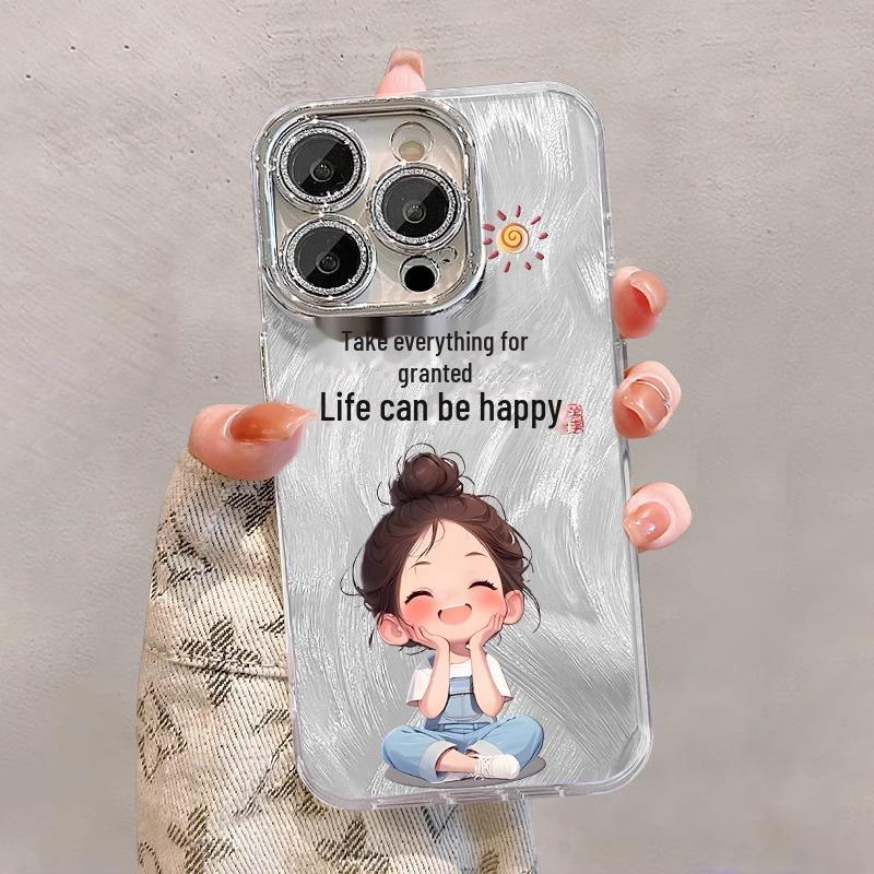 

Feather Yarn Plus Case for iPhone 14/13 Pro Max and iPhone 16/15 iPhone 14 Pro