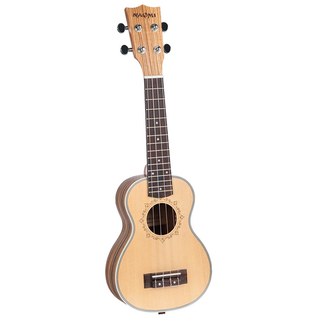 Cheap Hawaii Guitar 21inch Ukulele Acoustic Soprano Uke Music Beginner Practice Joom