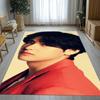 Kim Tae Hyung V Kpop B-BTS Living Room Non-Slip Area Rug Soft Carpet for Bedroom Kids Playroom Sofa,Home Decor Doormat Gift