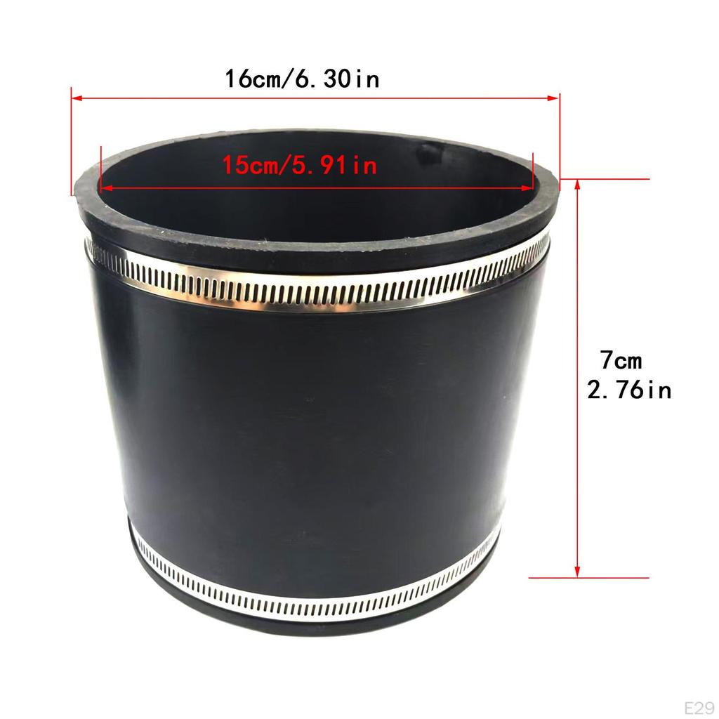 Dustproof Flexible Coupling with Hose Clamps for Machine Replacement Accessories