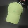Versatile face small sunshade baseball cap women's sunscreen letter embroidered cap men's outdoor leisure hat