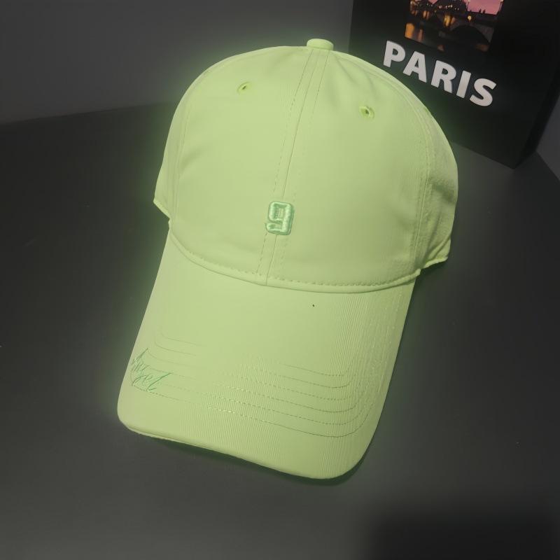 Versatile face small sunshade baseball cap women's sunscreen letter embroidered cap men's outdoor leisure hat