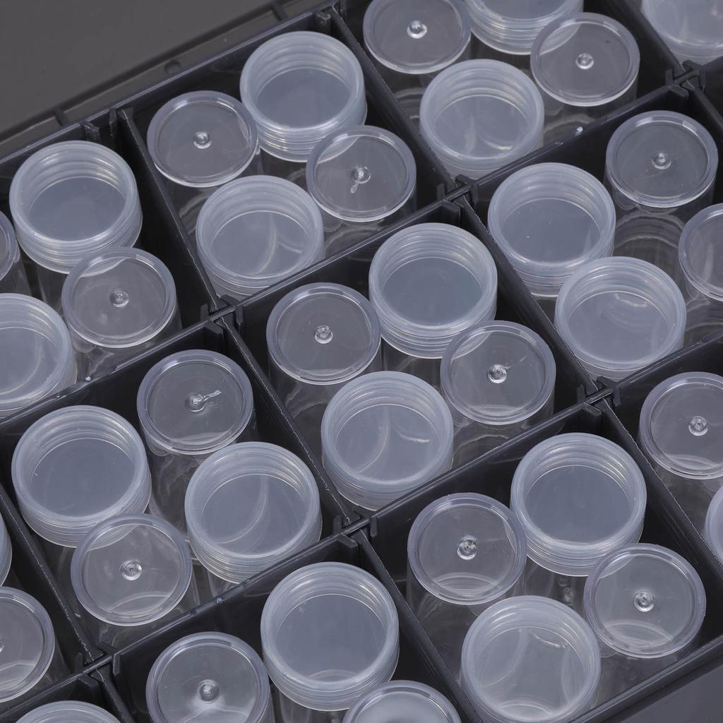 15 Grid Plastic Jewelry Storage Box With Removable Dividers For Versatile Organization And Easy Access To Small Items