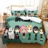 Anime SPY×FAMILY Bedding Set Anya Forger Duvet Cover Set Microfiber Single Queen King Twin Full Size Duvet Cover For Gifts