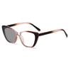 2025 New Advanced Sense of Myopia Glasses Women Men Trendy Fashion Cat Eyeglasses Frame Photochromic Full Rim Glasses 0 To 4.0