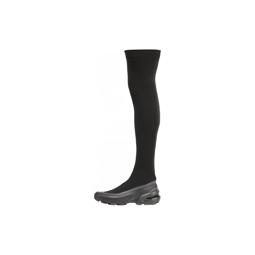 Mm6 Maison Margiela X Salomon Overknee-Stiefel Damenstiefel Schwarz 473865