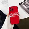 CocaS-S Moda C-Cola Custodia per Telefono in Silicone Morbido Per IPhone 17 16 15 14 13 12 11 X XR Plus Pro Max Plus