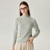 Zhaojun Women's 2025 A/W Mock Neck Cashmere Pullover