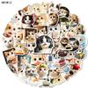 10 30 50PCS Cartoon Big Eyes Cat Anime Stickers Aesthetic Kawaii Animals Decal DIY Laptop Skateboard Waterproof Graffiti Sticker