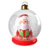 Inflatable Christmas Ball Set: Luminous Outdoor Decor with Cartoon Transparent Balls & Tree