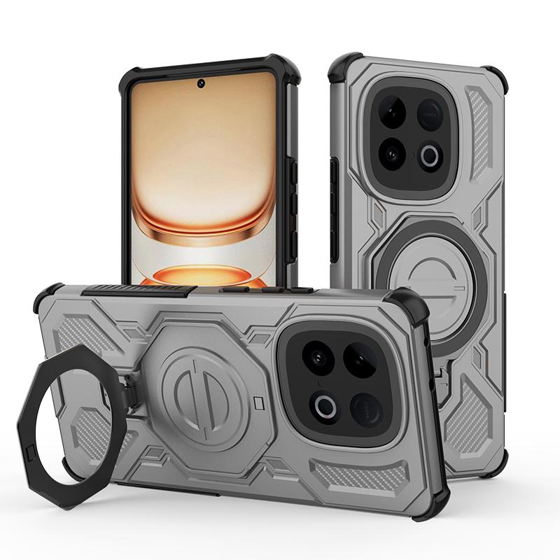 

Для чехла IQOO Z10 Turbo 5G Pro Для Чехла для IQOO Z10 Turbo 5G крышка Защита 360° Функциональный тип Чехол для IQOO Z10 Turbo 5G vivo iQOO Z10 Turbo серый